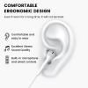 MOSWAG in Ear Headphones, Half in Ear Headphones with Mic Built in Volume Control Suitable for IPad, Android, MP3, Samsung Most 3.5mm Audio Devices view 4