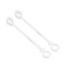 2PCS Charging Adapter Keeper Holder for Pad Pencil Tablets Pen Cap Connector Anti Loss Silicone Cord 9.5cm Anti Loss Cord view 1