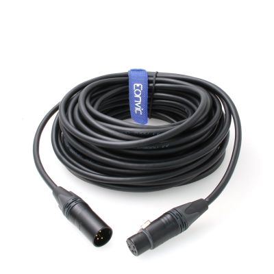 Eonvic Audio Extension Cable 4 Pin XLR Male to Female Microphone Cable Balanced Cable (10M)