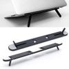 ELBFAE 2Pcs Universal Foldable Laptop Stand Metal Non-Slip Mini Portable Notebook Heat Reduction Holder Laptop Accessories (Color : 1Pcs Plastic) view 1
