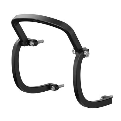 ELBFAE Aluminum Alloy Gimbal Lens Bumper for DJI FPV Combo Top Protection Camera Protective Bars Anti-Collision Drone Accessories (Color : Black)