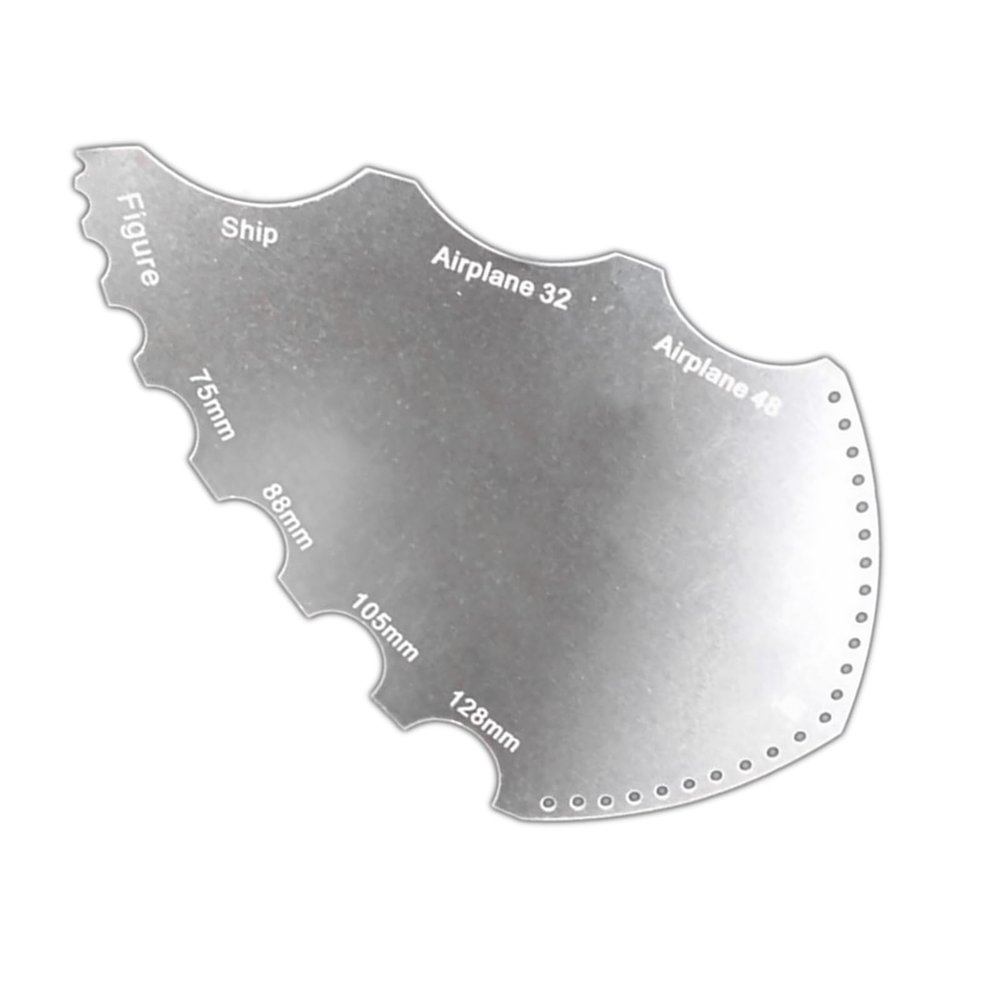 Metal Parting Line Scraper Assembly DIY Handmade Tool for Tank Ship Military Hobby Model Accessories