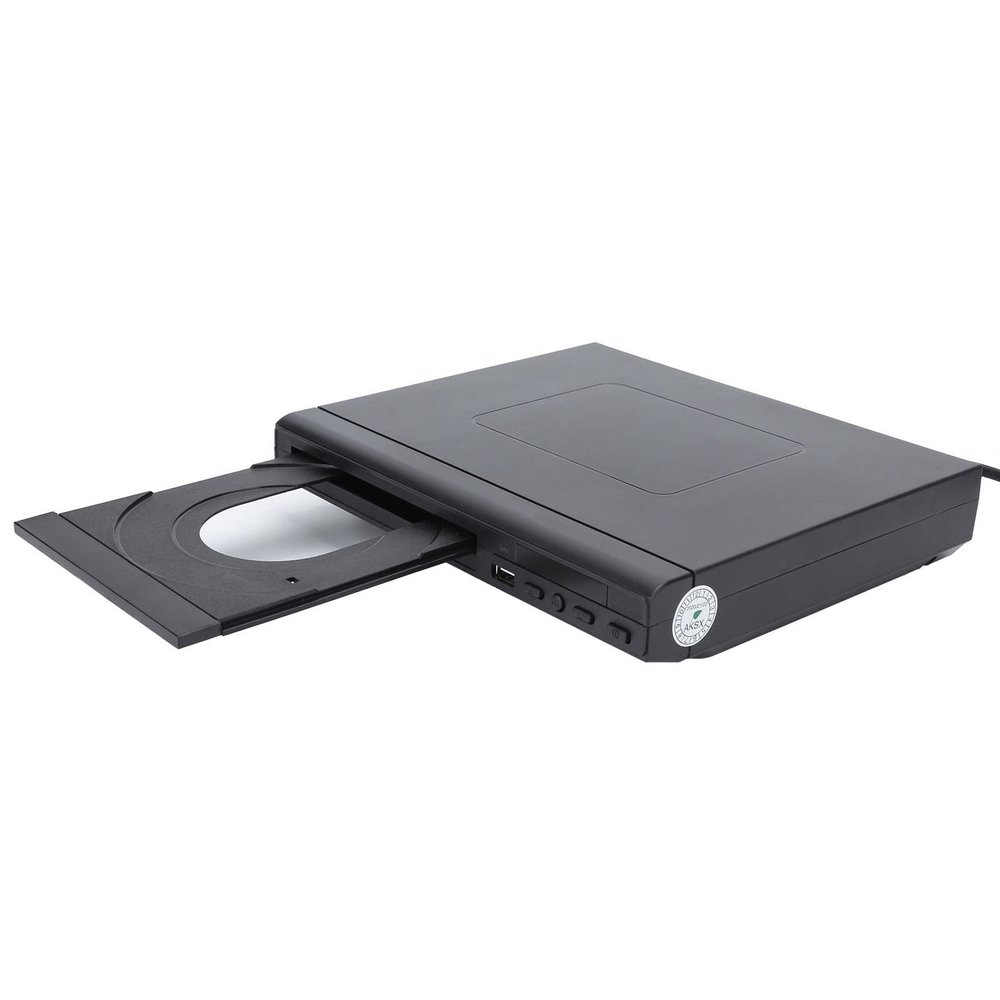 DVD Player, High Resolution, Dual Channel Progressive Scan DVD Player, USB Interface Home Audio and Video Equipmen for Entertainment Centers Or Home DecorBlack