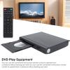 DVD Player, High Resolution, Dual Channel Progressive Scan DVD Player, USB Interface Home Audio and Video Equipmen for Entertainment Centers Or Home DecorBlack view 2