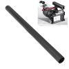 JEOZBM 19mm Carbon Fiber Tube Rod, Rod Rail Support System Extension Tube for 19mm Rod Rail System, Follow Focus, Matte Box(30cm-Black) view 4
