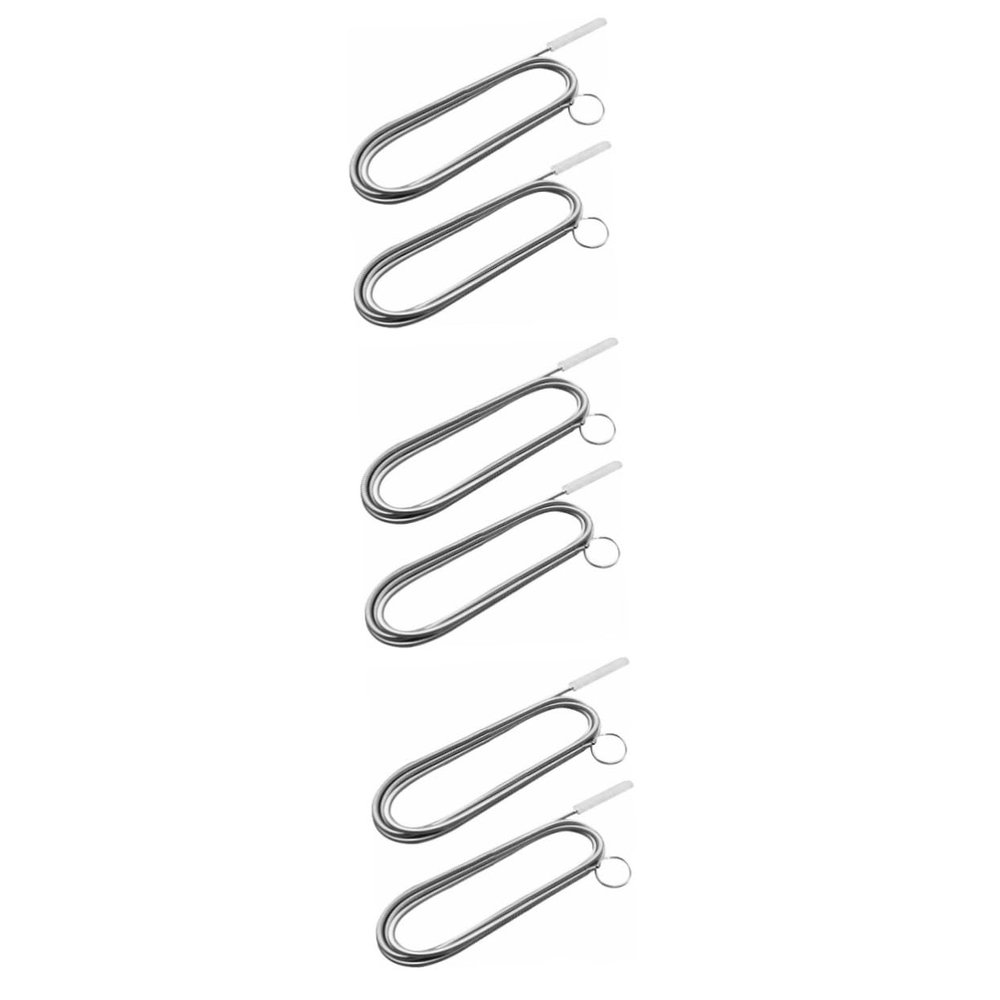 DOITOOL 3sets Refrigerator Cleaning Tool Fridge Flexible Dredging Device Drain 2pcs*3