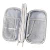 Gatuida 2pcs Travel Packing Organizer Electronics Cable Bag Zipper Compact Storage for Mobile USB Memory Cards Adapter for Makeup Tools view 1