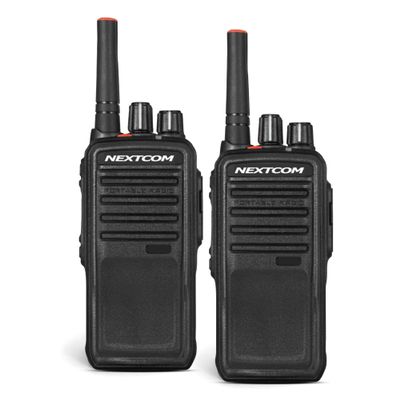Nextcom Long Range NXT65 LTE Walkie Talkies (2-Pack) | USA Coverage with Wi-Fi & GPS Enabled | Commerical Two Way Radios with Voice Recording, Instant PTT | First Month Airtime Free