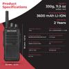 Nextcom Long Range NXT65 LTE Walkie Talkies (2-Pack) | USA Coverage with Wi-Fi & GPS Enabled | Commerical Two Way Radios with Voice Recording, Instant PTT | First Month Airtime Free view 2