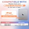 Wazzasoft for iPad mini 4/5 Case, for iPad mini 5th/4th Generation Cases Women Cute Kids Girls Folio Cover Girly Smile Kawaii Teens Unique with Pencil Holder for Apple iPad 5/4 Mini Case 7.9 Inch view 2