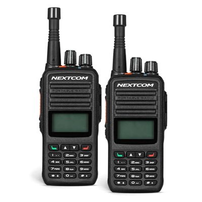 Nextcom NXT60 Long Distance LTE Walkie Talkies (2-Pack) | USA Coverage, Wi-Fi, GPS Enabled | Business Two Way Radios with Voice Recording, Instant PTT. First Month Airtime Free |
