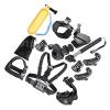 Pilipane Action Camera Accessories, 12PCS Action Camera Accessories Kit, Camera Accessory Bundle Adjust Headband, Floating Handle, and More for 11 10 view 2