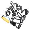 Pilipane Action Camera Accessories, 12PCS Action Camera Accessories Kit, Camera Accessory Bundle Adjust Headband, Floating Handle, and More for 11 10 view 4