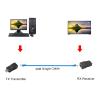 Tyenaza RJ45 to HDMI Extender Repeater 2X, 30m CAT-5e CAT6 Cable Support, Zero Latency Video Converter view 2