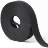 1 in x 30 ft Hook and Loop Roll | Double-Sided Strips, Self-Gripping Straps | Reusable Multi-Purpose Wrap Fasteners for Home, Office, Data Center, and More view 1