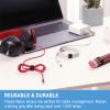 1 in x 30 ft Hook and Loop Roll | Double-Sided Strips, Self-Gripping Straps | Reusable Multi-Purpose Wrap Fasteners for Home, Office, Data Center, and More view 3