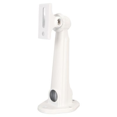 Security Camera Mount CCTV IP Camera Wall Mount Holder, Easy Installation, Secure Stability, Aluminium Alloy Rotatable Wall Ceiling Stand for Indoor Outdoor(White)