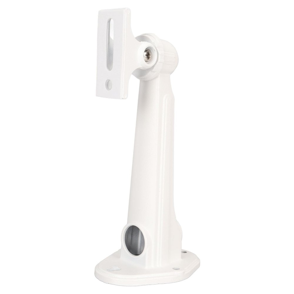 Security Camera Mount CCTV IP Camera Wall Mount Holder, Easy Installation, Secure Stability, Aluminium Alloy Rotatable Wall Ceiling Stand for Indoor Outdoor(White)