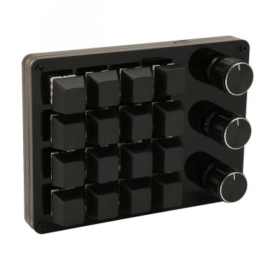 Bewinner 16 Keys Programmable Keypad, Mini Numeric Keypad with Blue Switch, Hot Swappable, Separate Design for Gaming Office Media