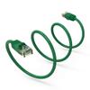 100Ft Cat6 UTP Ethernet Network Booted Cable Green view 1