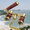 Yourelexit Opera Glasses Binoculars Lorgnette Theater Optical Glasses Mini Compact Lightweight Built-in Foldable Adjustable Handle with Neck Chain Vintage Adults Women Men in Musical Concert Cinema view 1