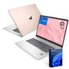 HP 17.3" Touchscreen Laptop, Intel Core i7-1355U, Pale Rose Gold, 64GB RAM, 2TB SSD, Webcam, HDMI, Backlit Keyboard, Fingerprint Reader, Wi-Fi 6, Windows 11 Pro view 1