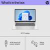 HP 17.3" 17 Inch Laptop Computer 2023 | 13th Gen Intel Core i5-1335U up to 4.6 GHz, 16GB DDR4 RAM, 2TB NVMe M.2 SSD, Intel Iris Xe Graphics, WiFi 6, Non-Touchscreen, Windows 11 Pro | Silver view 3