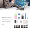 Vikye Laptop Plastic Feet, 16pcs Skid Resistance Replacement Bottom Case Feet with Installation Tool Kit Fit for MacBook Air 11in A1370, A1465 / Air 13in A1369, A1466 view 2