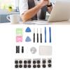 Vikye Laptop Plastic Feet, 16pcs Skid Resistance Replacement Bottom Case Feet with Installation Tool Kit Fit for MacBook Air 11in A1370, A1465 / Air 13in A1369, A1466 view 3