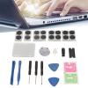 Vikye Laptop Plastic Feet, 16pcs Skid Resistance Replacement Bottom Case Feet with Installation Tool Kit Fit for MacBook Air 11in A1370, A1465 / Air 13in A1369, A1466 view 4