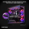 Phanteks NV5 ARGB Lighting Kit - 4X LED Modules & Power Hub, Black view 3