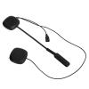 Serounder Headset for Motorcycle Helmet, Helmet Communication Headphone with Earpiece, Manual/Automatic Answering, Hands-Free Calling view 2