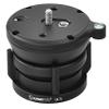 Sunwayfoto Black LB-75 75mm Low Profile Leveling Base for Tripod w Butterfly Lock Collar +/-15 Tilt view 4