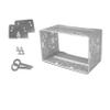 Universal Double DIN Replacement Car Stereo Radio Sleeve Cage Box Mounting Kit 110mm view 1