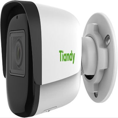 Tiandy TC-C38WS Spec:I5/E/Y/M/4mm/V4.0 8MP Fixed IR Bullet Camera; Full Metal Housing; Up to 3840x2160 at 20fps; 120dB WDR; POE, IP67; Built-in Mic; SD Card Slot; Smart IR; 1/2.8" CMOS Sensor