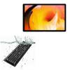 BoxWave Keyboard Compatible with Chuwi HiPad X - AquaProof USB Keyboard, Washable Waterproof Water Resistant - Jet Black view 1