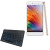 BoxWave Keyboard Compatible with YU Reka 2 - SlimKeys Bluetooth Keyboard - with Backlight, Portable Slim LED 7 Colors - Jet Black view 1