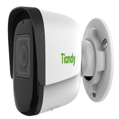 Tiandy TC-C35WS Spec:I5/E/Y/M/2.8mm/V4.0 5MP IR Bullet Camera; Metal Housing; Up to 2592x1944 at 20fps; 120dB WDR; Built-in Mic; SD Card Slot; Reset Button; POE, IP67; 1/2.8" CMOS Sensor