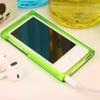 for New iPod Nano 7 8 Case, Crystal Clear Transparent Full Hard Cover Case for Apple iPod Nano 7 7th Gen 8 8th Generation (Green) view 1