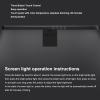 Bewinner Curved Monitor Light Bar 40cm, Asymmetrical Light Source No Glare Blue Light Blocking Stepless Dimming, 3 Color Temperatures Touch Control Type C Powered for 0.6-1.6in Curved Screens view 2
