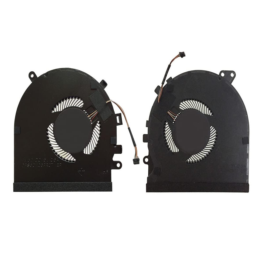 (1 Pair) New CPU GPU Cooling Fans Intended for Razer Blade 15 RZ09-0270 02705E76 RZ09-0300 03009E97 03006E92 RZ09-0328 03287E72 03289E21 GTX1060 Series Laptop Replacement Fan DC5V