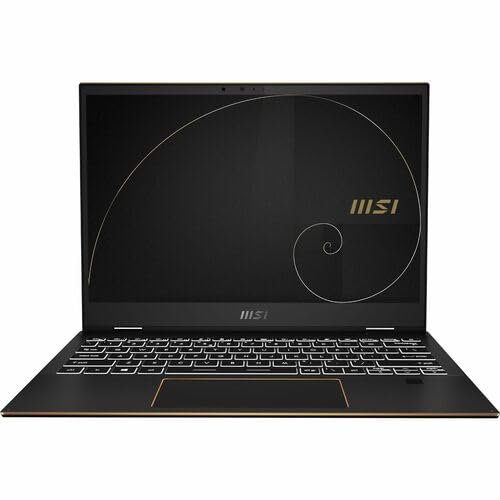 MSI Summit E13 Flip Evo (2024) 13.4" FHD+ 120Hz Professional 2 in 1 Laptop: Intel Core i7-1360P, Intel Iris Xe, 16GB LPDDR5, 1TB NVMe SSD, Thunderbolt 4, WiFi 6E, Win 11 Home: Ink Black A13MT-243US