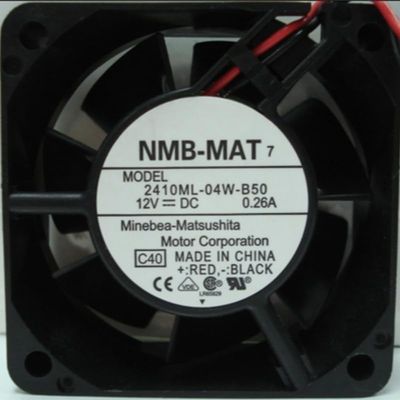 2410ML-04W-B50 6025 12V 0.26A 6CM CPU Case Cooling Fan