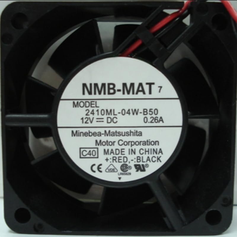 2410ML-04W-B50 6025 12V 0.26A 6CM CPU Case Cooling Fan