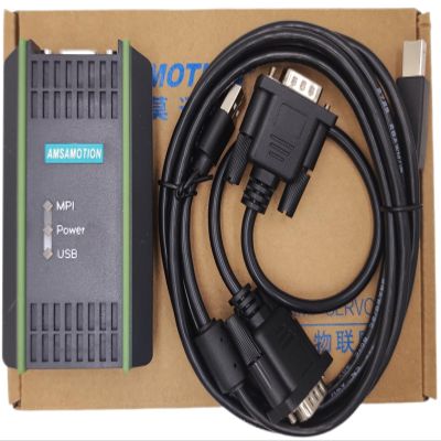DCYNXC Compatible with Siemens PLC Programming Cable S7-200/300/400 Data Download Line 6ES7972-0CB20-0XA0,USB/MPI PC Adapter USB Cable for Siemen S7-200/300/400 PLC MPI/DP/PPI Programming Cable 8ft