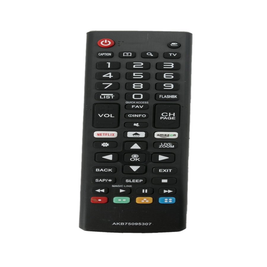 AKB75095307 Replacement Remote Control fit for All LG TV LED OLED LCD UHD HDTV 43LG5500 49UJ6500 32LJ550B 55LJ5500 55UJ6050 43UJ6200 43UJ6500 43UJ6560 49UJ6500 49UJ6560 55UJ6520 55UJ6540 55UJ6580