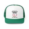 Novelty Nostalgic Old-Fashioned Birding Binoculars Flamingo Pun Trucker Caps Black/One Size view 3