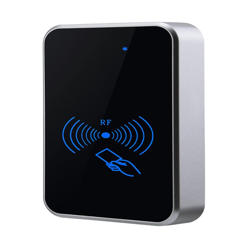 NFC Access Control Card Reader Wiegand 26 or 34 Format Outdoor Waterproof Anti-Metal Interference 125Khz ID 13.56Mhz IC Contactless RF Read Head (125KHZ Wiegand)