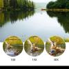BAK-4 Prism 10-30x42 Zoom Monocular Telescope, Compact Designed for Bird Watching, Hiking, 10-30x Magnification, Black view 4