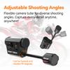 RunCam Helmet Camera,1080P Bendable Action Camera with 7 Hours Recording with App Control for Airsoft Riding Cycling Climbing Outdoor Sports view 4